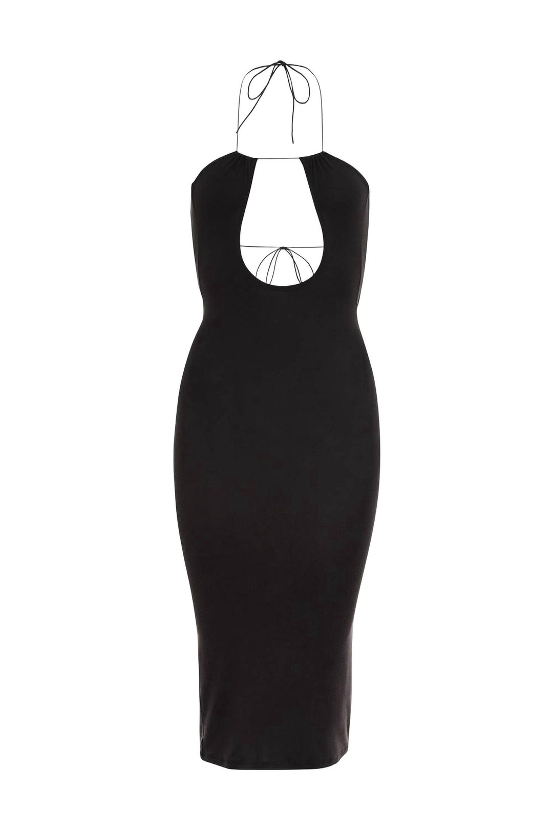 diane von furstenberg amelia halter dress Gergana Ivanova - Black - Black Patricia dress