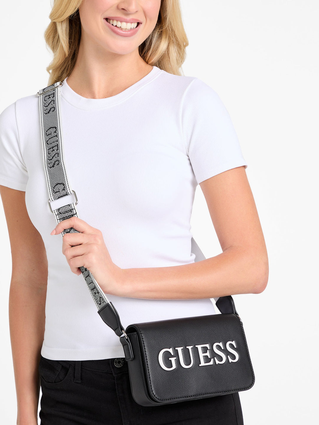 Guess Factory Rosse Mini Crossbody ShopSimon