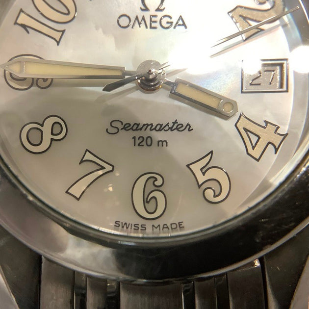 Omega Stainless Steel Wristwatch (pre-owned) 