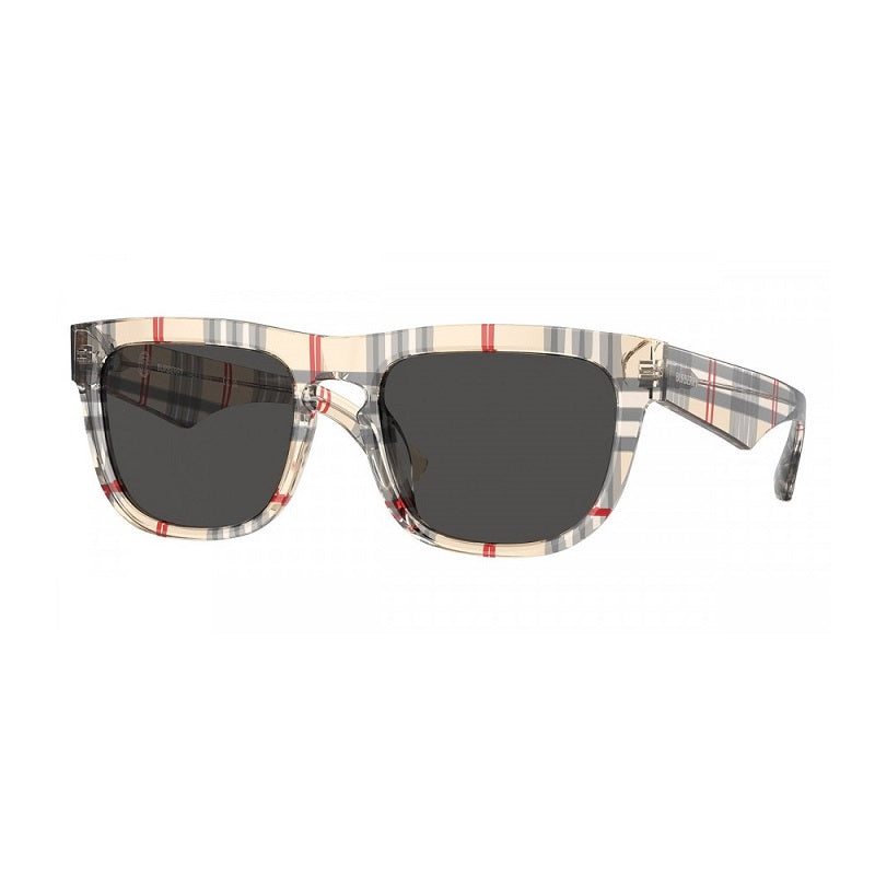 NWT Burberry 0BE4431U-412287 Vintage Check Rectangle 56mm Sunglasses Burberry 0BE4431U Sunglasses 412287 Multi - eye-oo.com main image 3