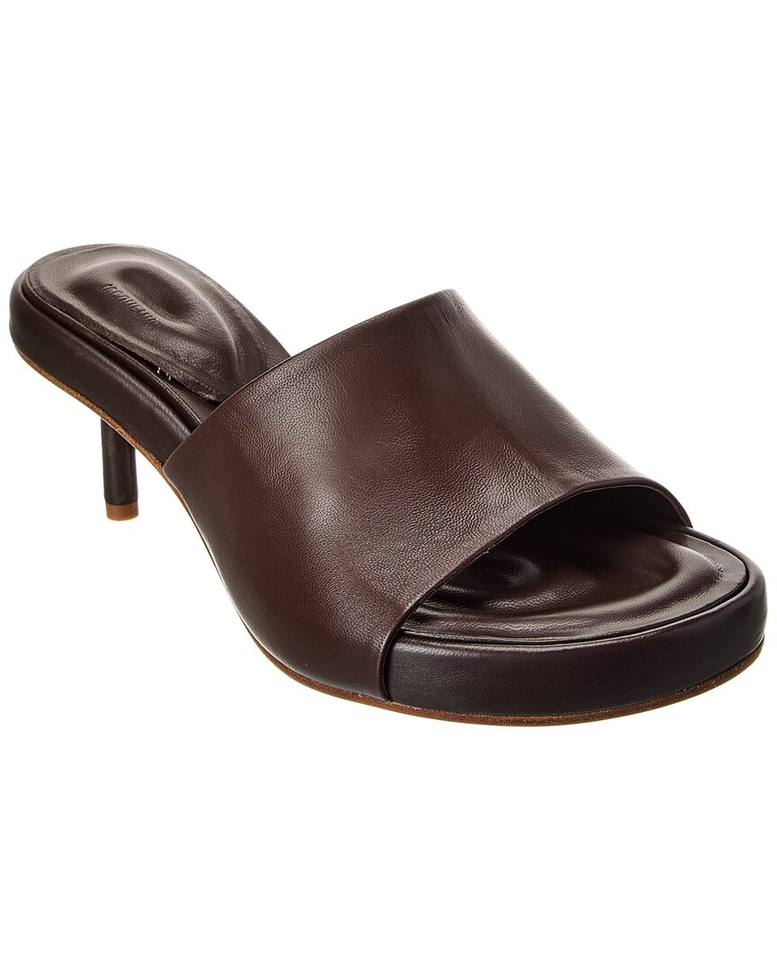 Jacquemus Les Mules Argilla Leather Sandal | ShopSimon