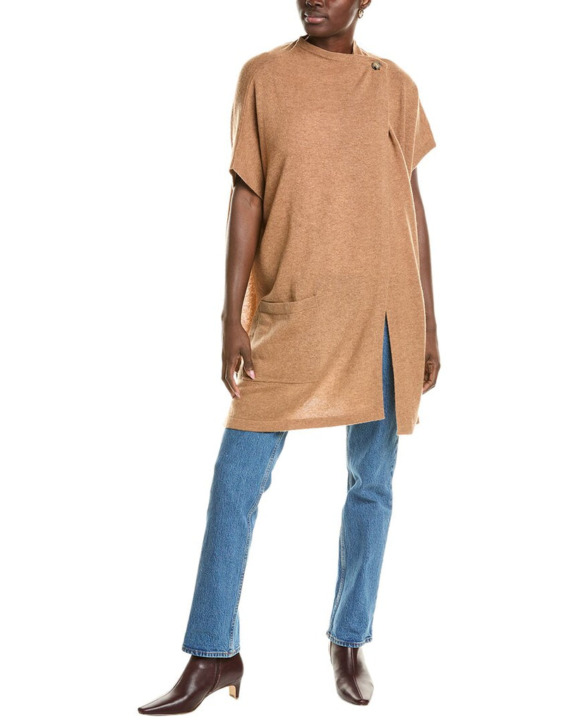 Brodie Cashmere Luxe Wool Cashmere-blend Poncho ShopSimon