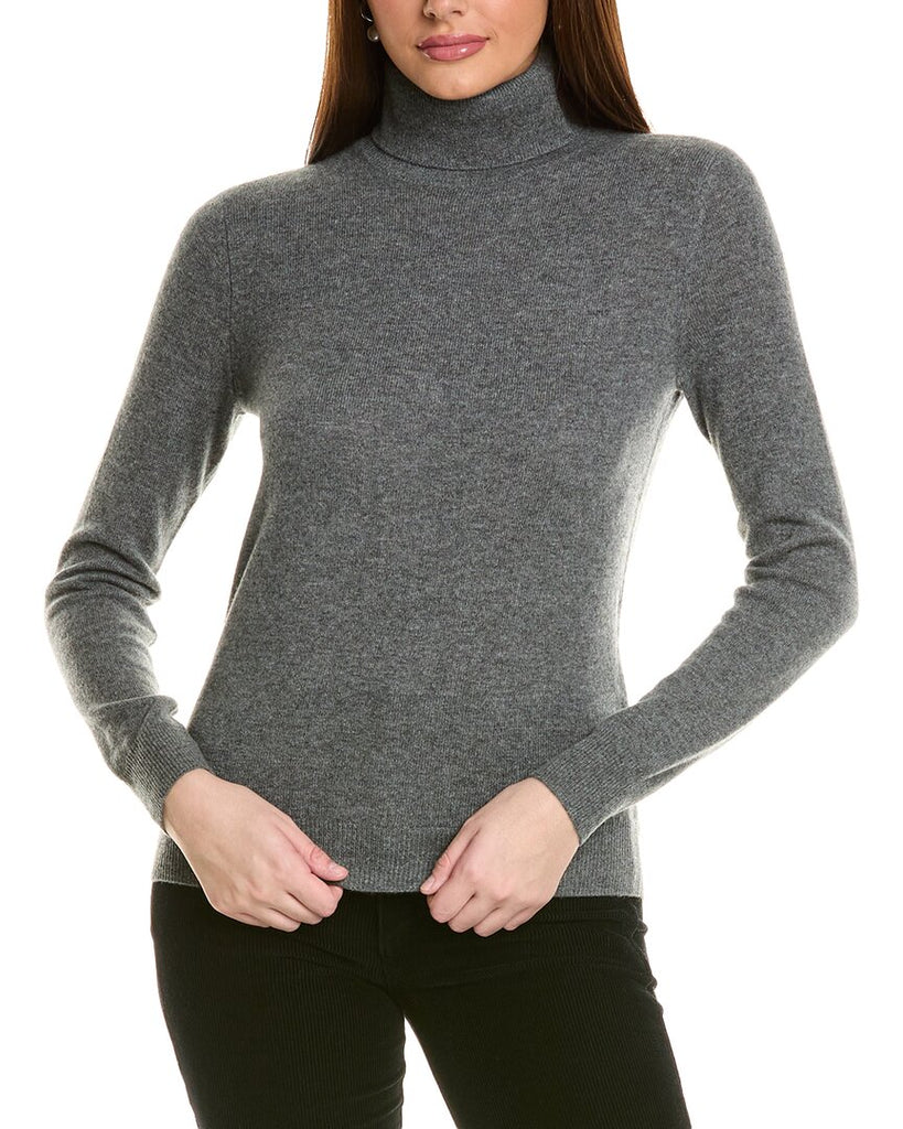 Amicale Cashmere Basic Turtleneck Cashmere Sweater ShopSimon