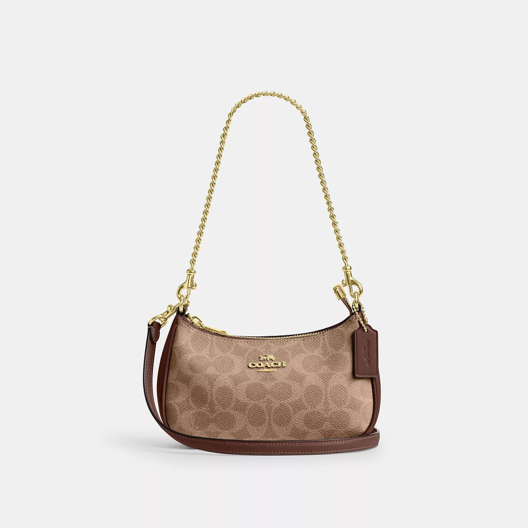 Coach Outlet Teri Mini Crossbody Bag In Signature Canvas Coach Outlet Teri Mini Crossbody Bag In Signature Canvas