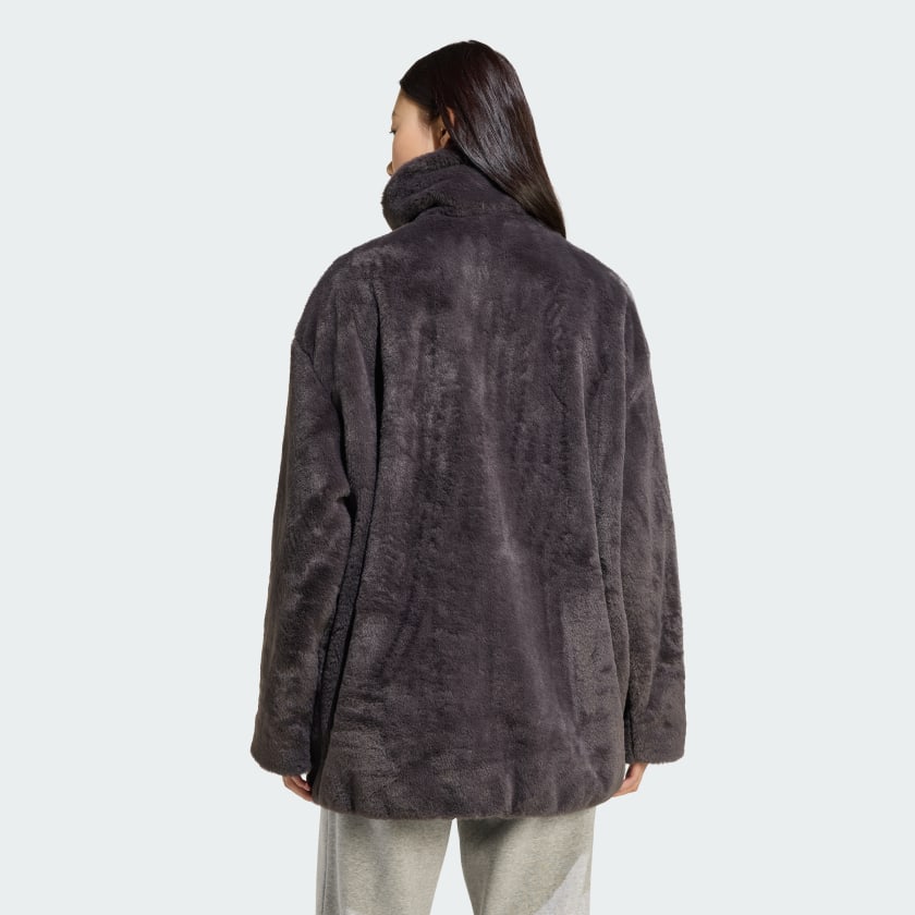 adidas Women's Fur Jacket | ShopSimon