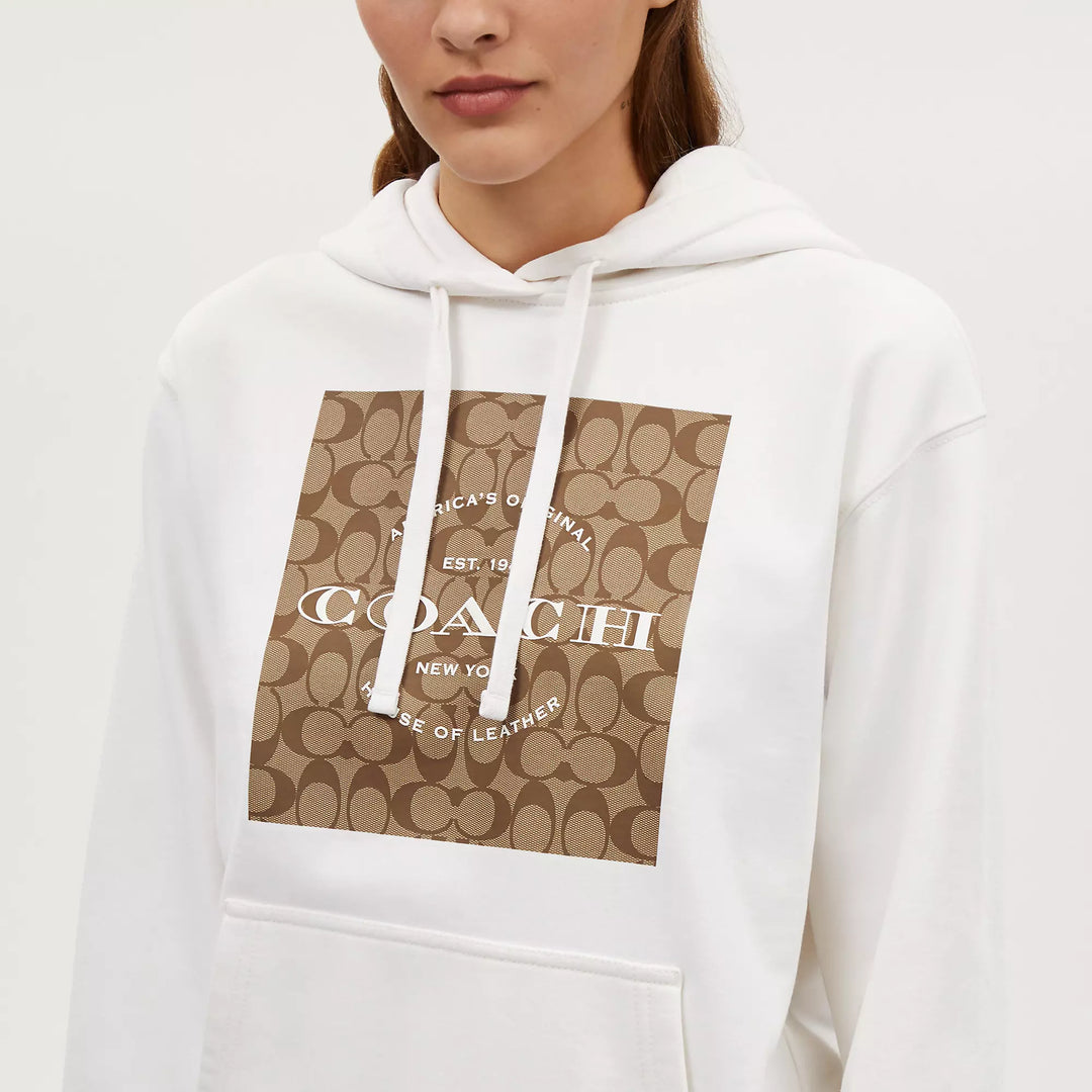 Coach Outlet Signature Square Hoodie | ShopSimon