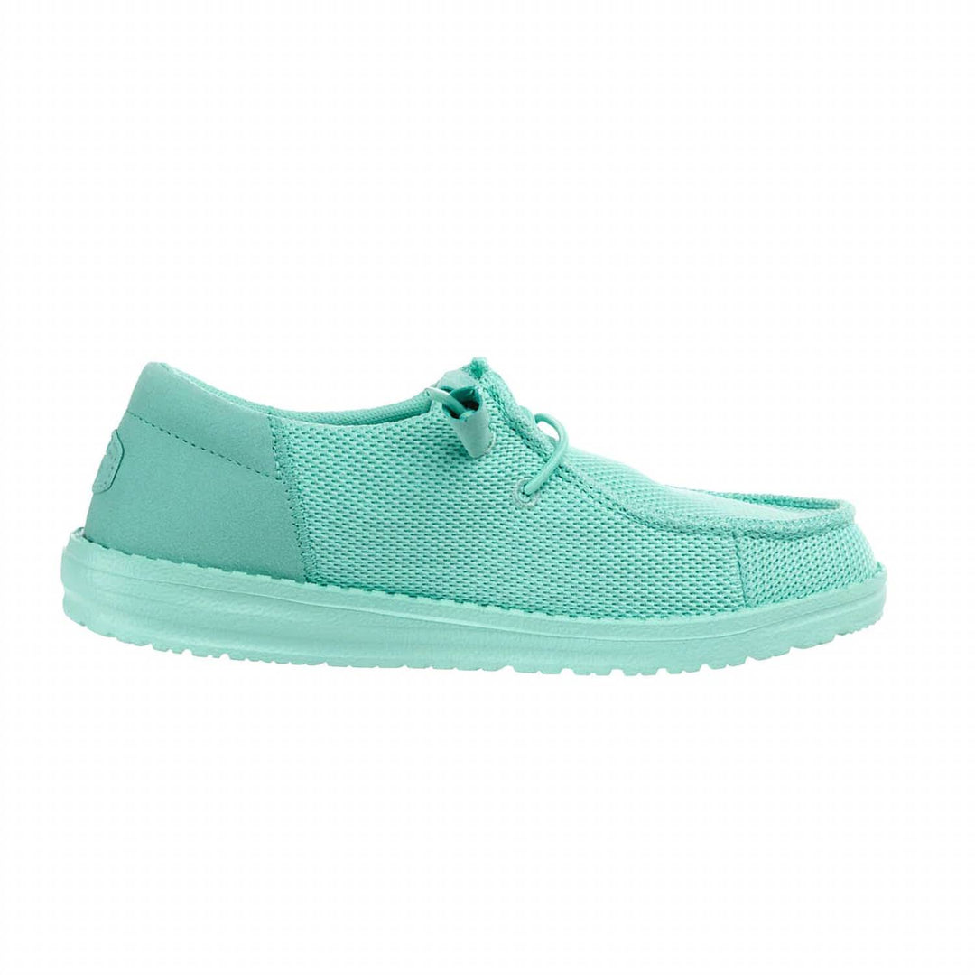 HEY DUDE Women's Wendy Funk Mono Casual Shoe In Cabbage Green
