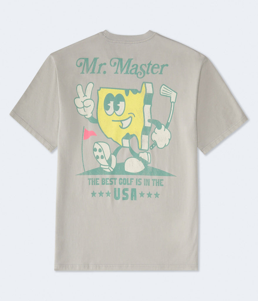 Aeropostale Mr. Master Golf Graphic Tee