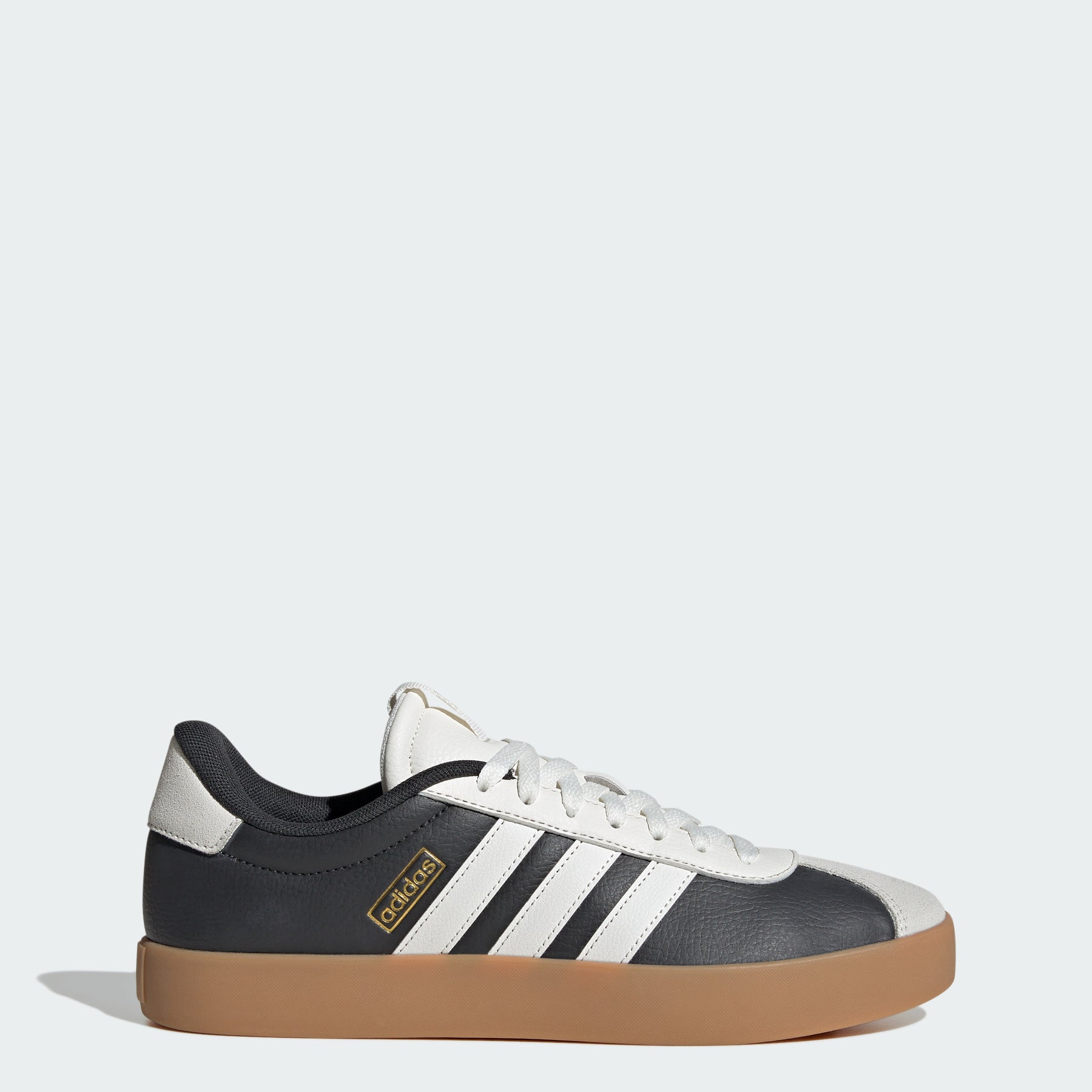 Adidas Men\'s VL Court 3.0 Shoes Size 10.5 Mens Sneakers - Carbon Gold Metallic Adidas Men main image 4