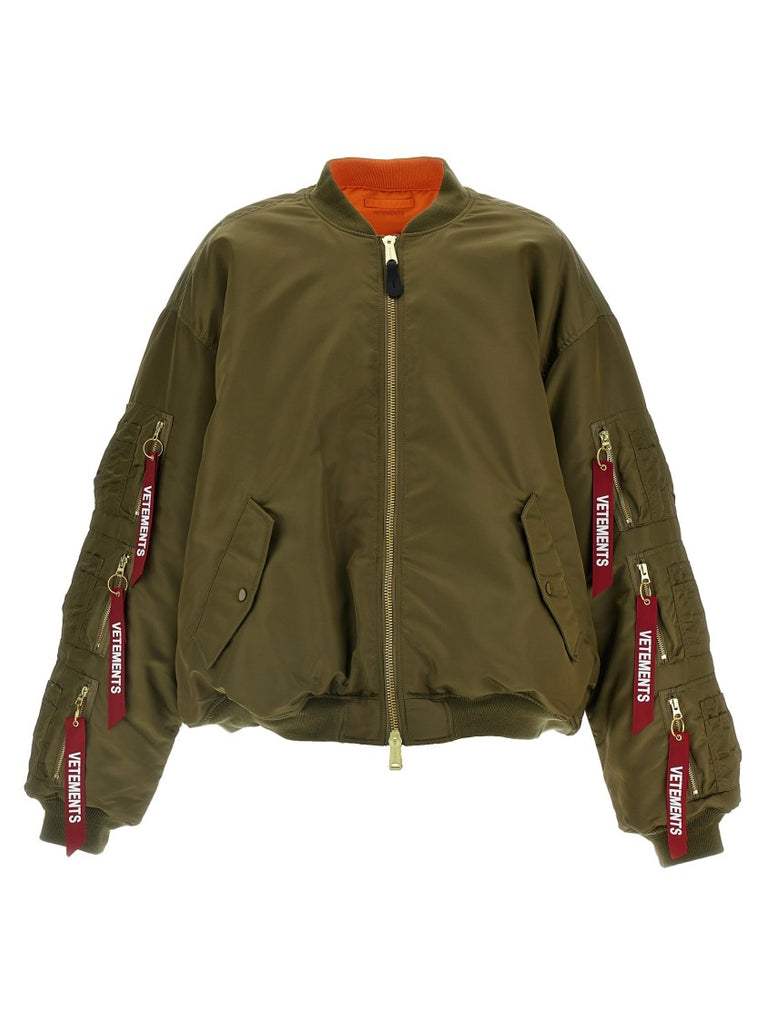 ジャケット・アウター VETEMENTS ALPHA 18SS BOMBER JACKET MA-1 Vetements SS18 Alpha Industries MA-1 Bomber Jacket – Justin Reed