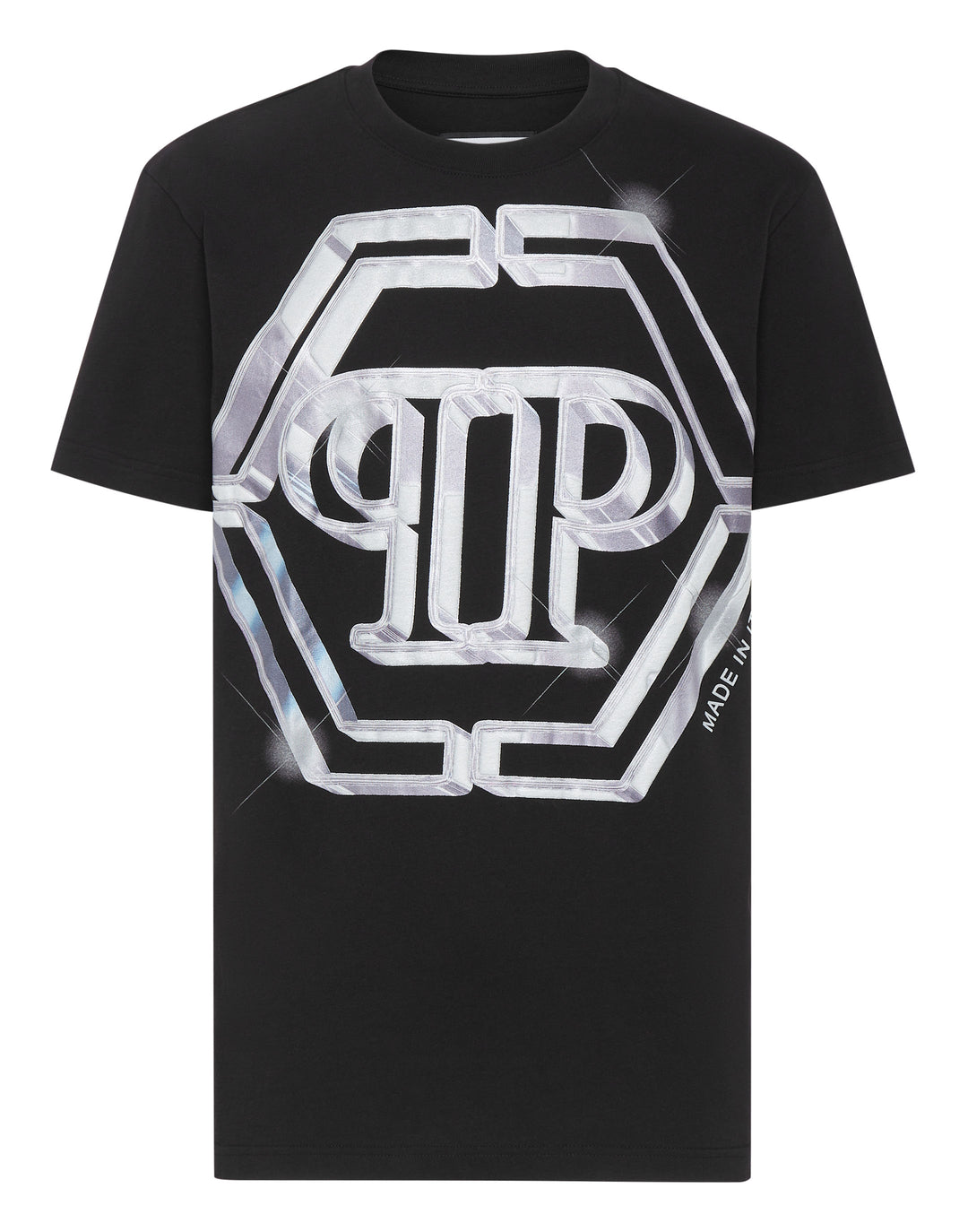 PHILIPP PLEIN T-shirt Round Neck SS PP Glass | ShopSimon