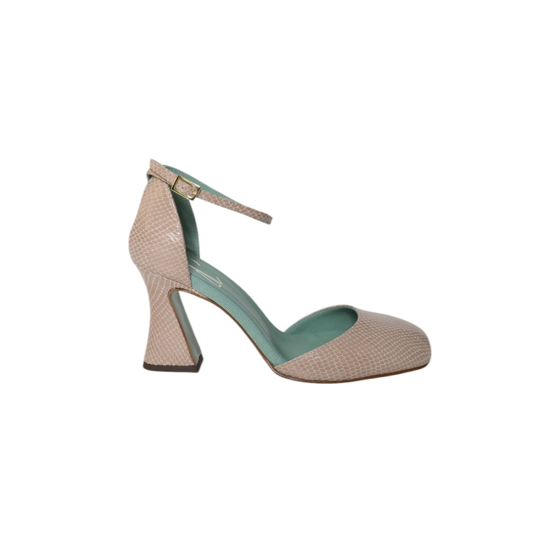 パンプス Paola D'arcano Pink Lizard Pumps With Kitten Heel PAOLA D'ARCANO Pink Lizard Pumps With Kitten Heel Pink | Pump