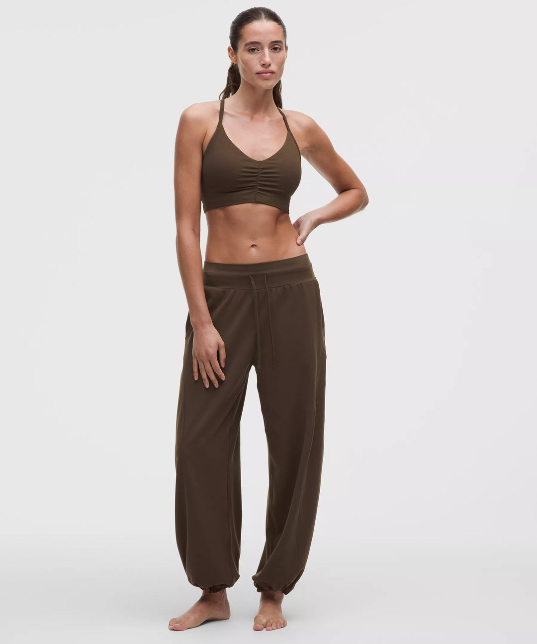 lululemon Groove Low-Rise Relaxed Cinch Pant | ShopSimon