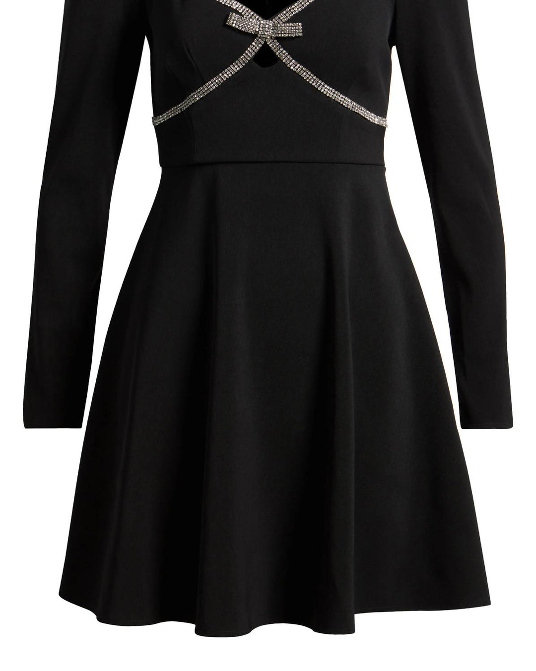 moon river black mini dress Black wedding dress with gold accents for barbie dolls – The Doll Tailor main image 0
