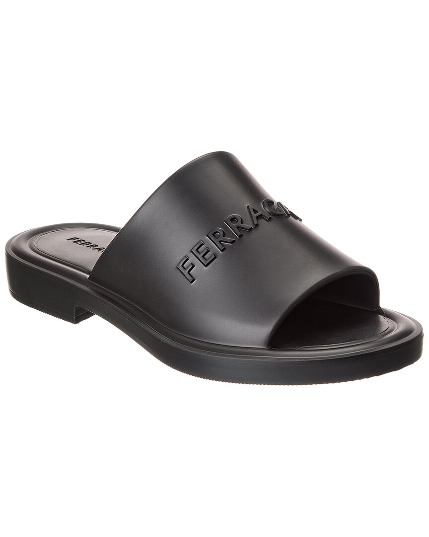 Salvatore Ferragamo Ferragamo Giuneva Rubber Slide | ShopSimon