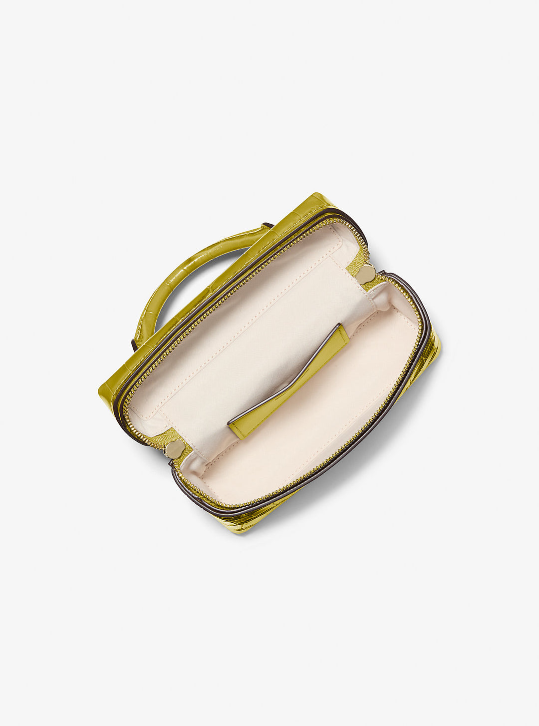 Michael Kors Jana Extra-Small Crocodile Embossed Leather