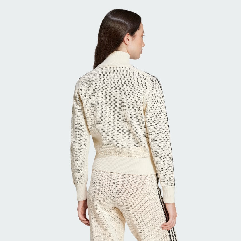 adidas Women's Originals Premium Crochet Track Top | ShopSimon