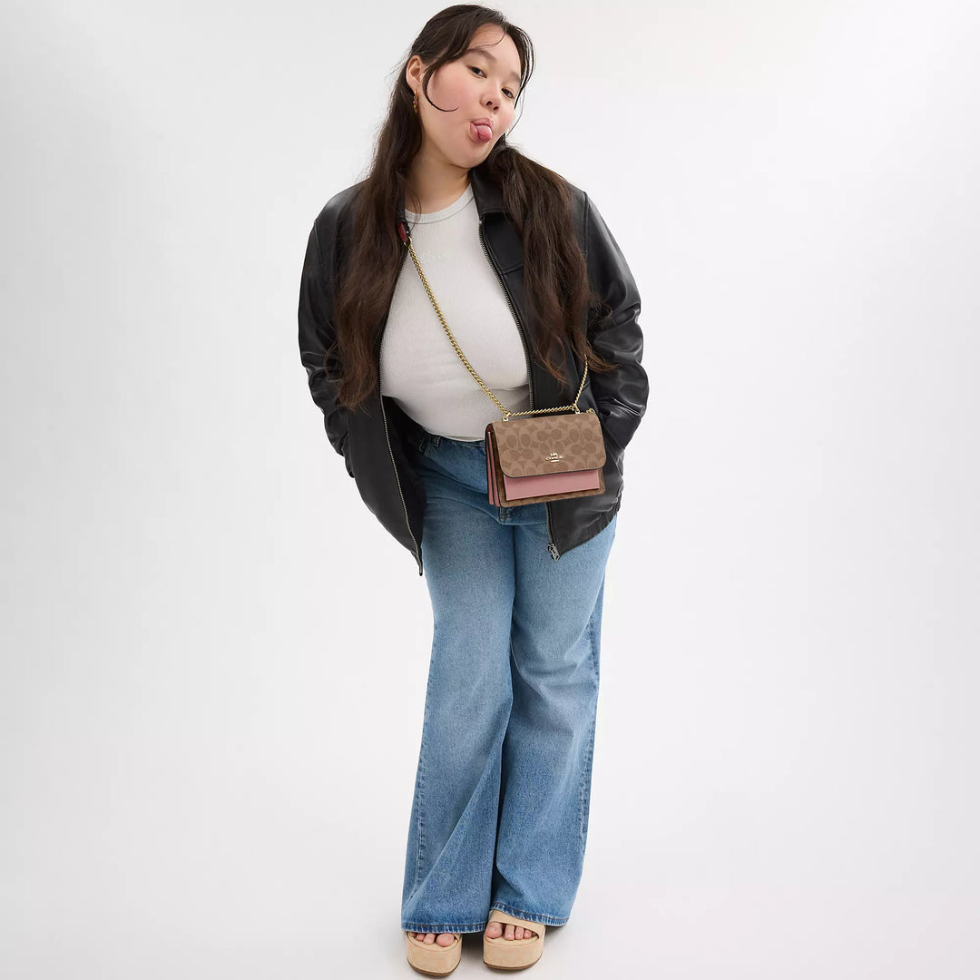Coach Outlet Mini Klare Crossbody Bag In Signature Canvas | ShopSimon