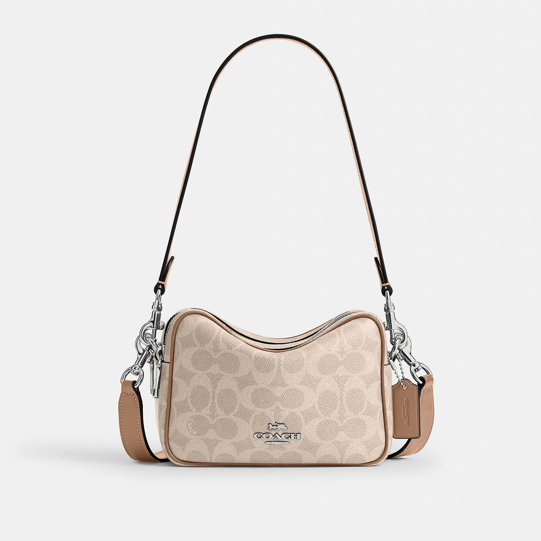 Coach Outlet Mini Carey Crossbody Bag In Signature Canvas | ShopSimon