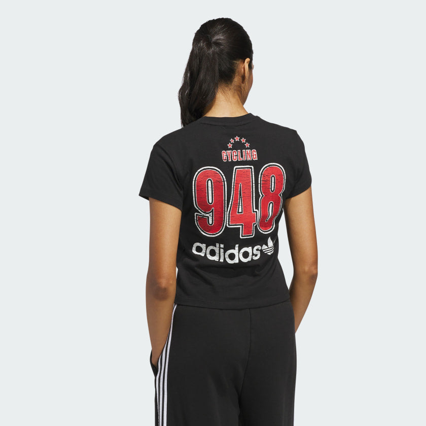 adidas Women's Archive Graphic Slim Tee | ShopSimon