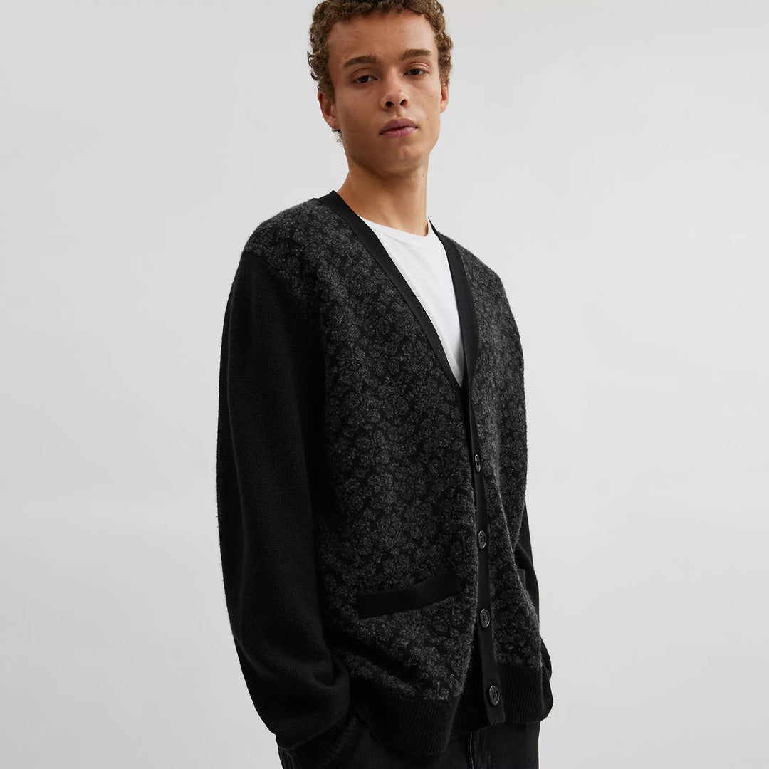 k❤︎ COACH コーチ カシミア ニット シグネチャー Coach Outlet Signature Knit Cardigan | ShopSimon