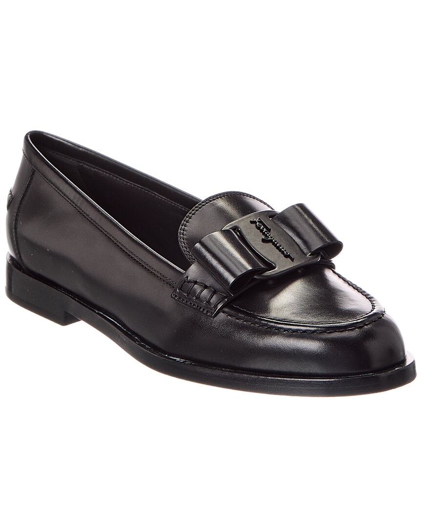 Salvatore Ferragamo Ferragamo Viva Leather Loafer | ShopSimon