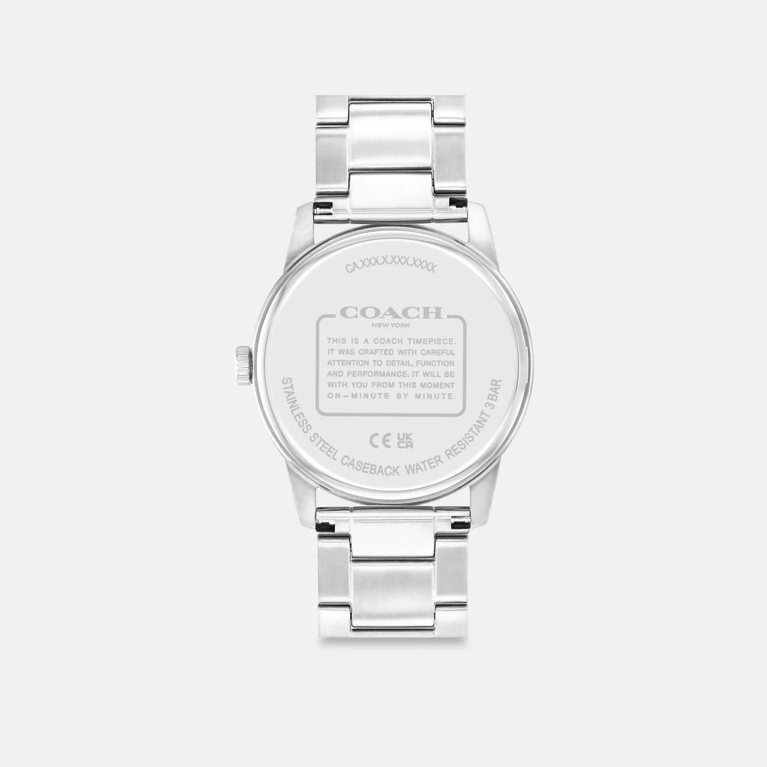 NWT Coach Silver Tone Wrist Watch New in Box!! s-l400.jpg main image 4