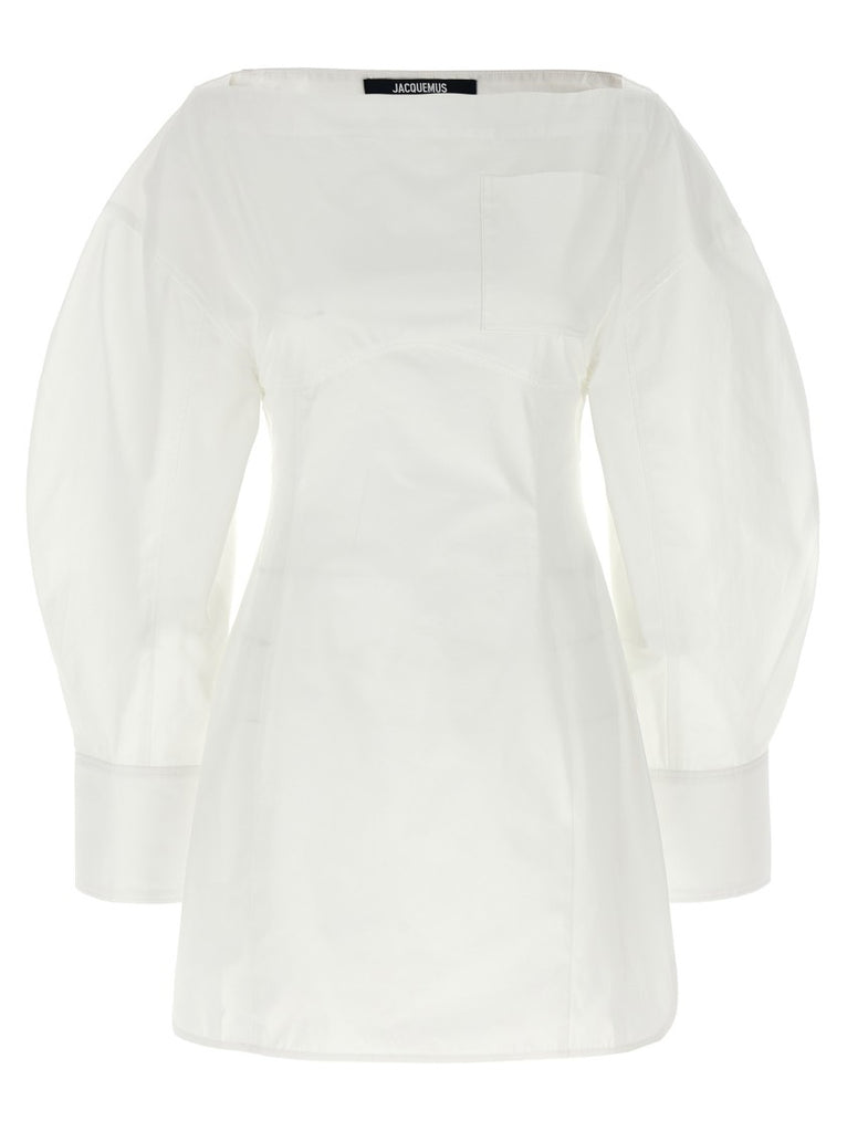 ワンピース LA ROBE CHEMISE CASACO DRESS Jacquemus La Robe Chemise Casaco Dress | Black | FARFETCH