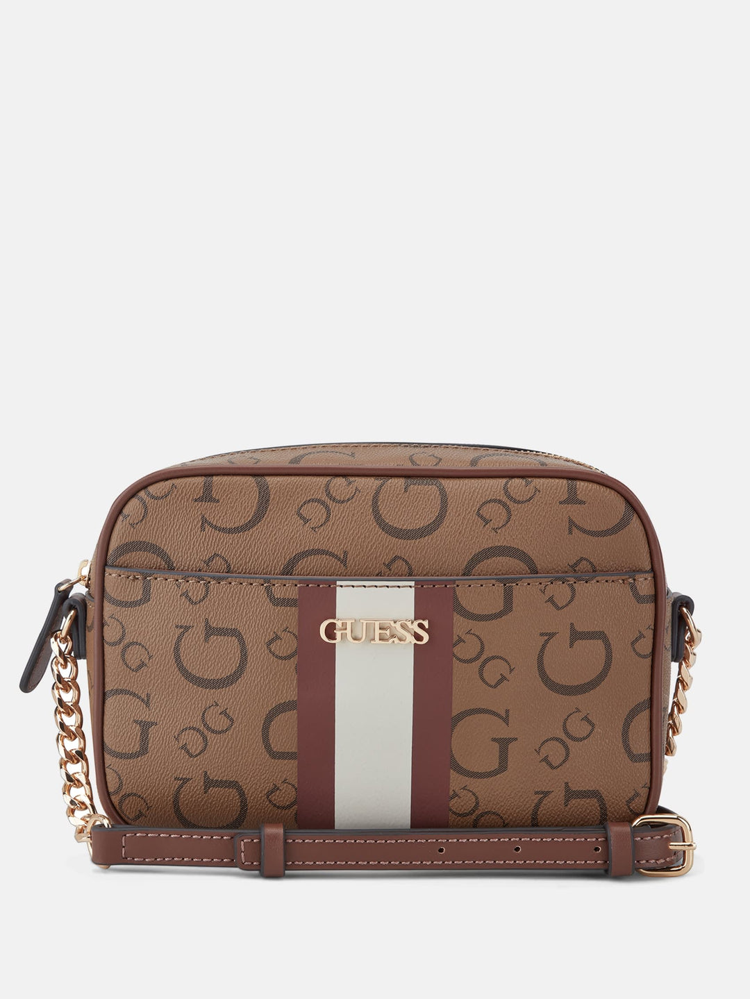 Guess Factory Brecken Logo Mini Crossbody | ShopSimon