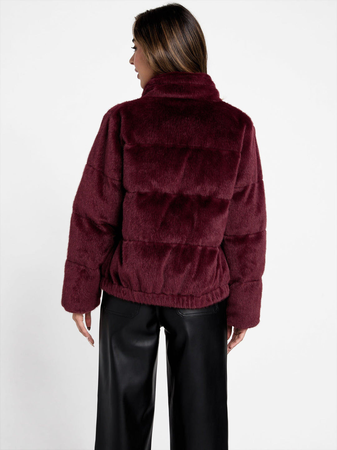 Guess Factory Zarleen Faux-Fur Jacket | ShopSimon