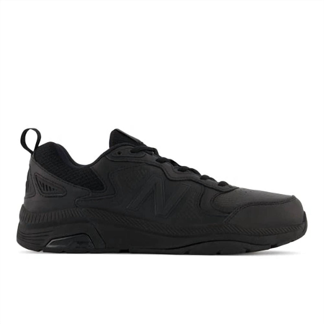 NEW NEW BALANCE men\'s mx857 slip resistant version 3 sneaker in black ab3 Men main image 3