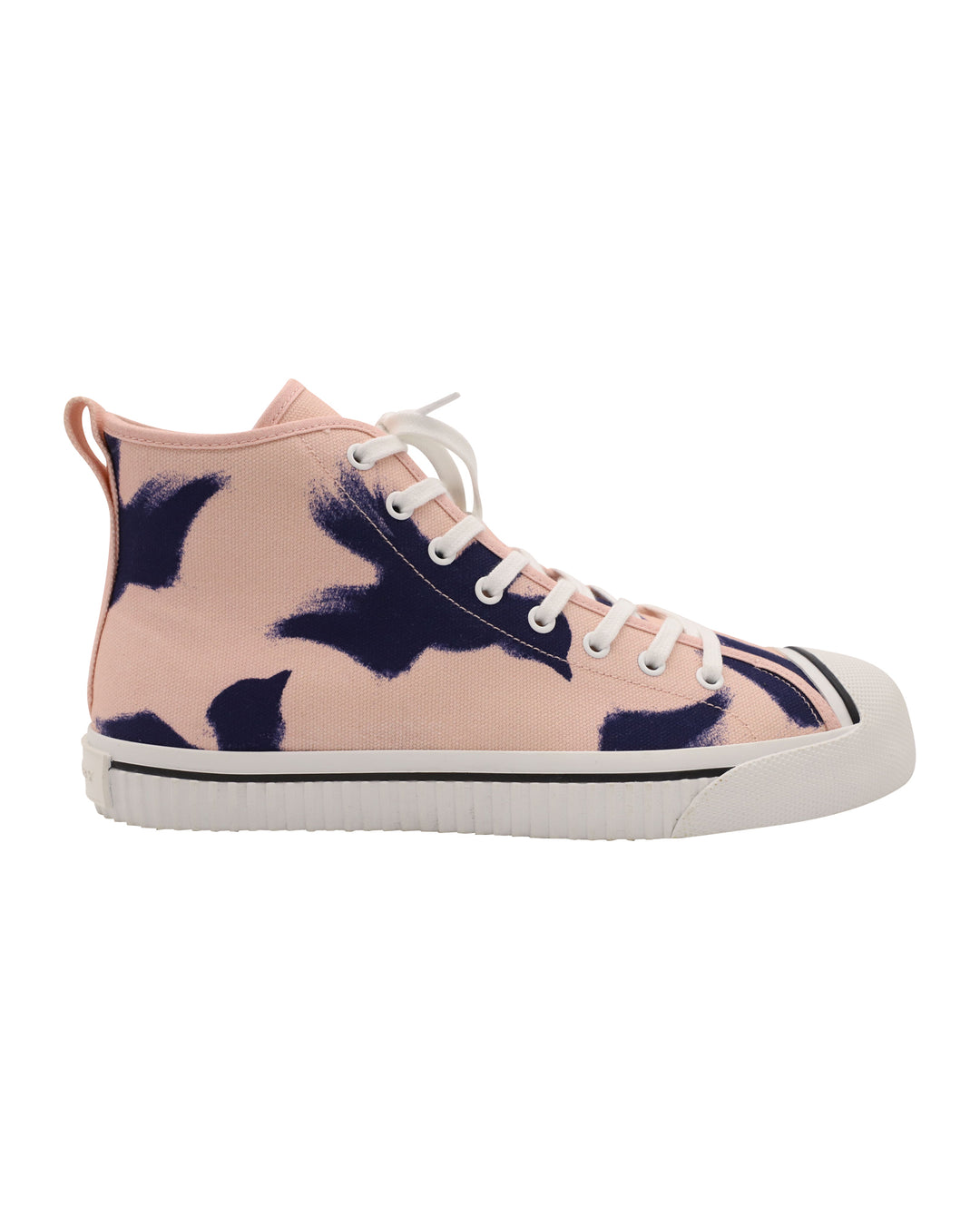 Burberry Birdskingly Sneaker In Pink Canvas | ShopSimon