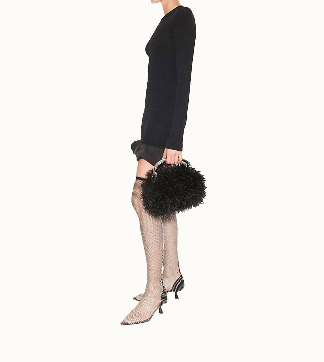 SIMON MILLER Otto Knit Poplin Combo Dress In Black | ShopSimon SIMON MILLER Otto Knit Poplin Combo Dress In Black | ShopSimon