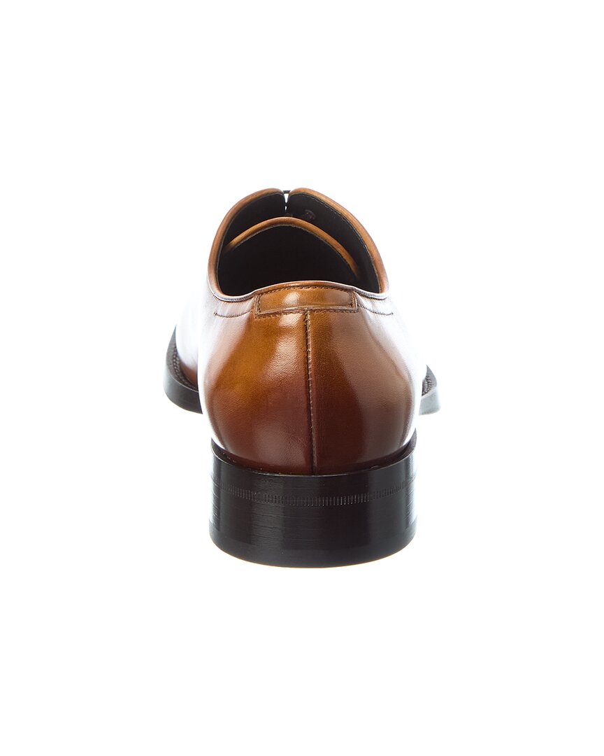 Hugo BOSS Men\'s BROWN Leather WINGTIP Oxford Shoes Sz 11 *READ* Hugo Boss Rill Leather Oxford | ShopSimon main image 3