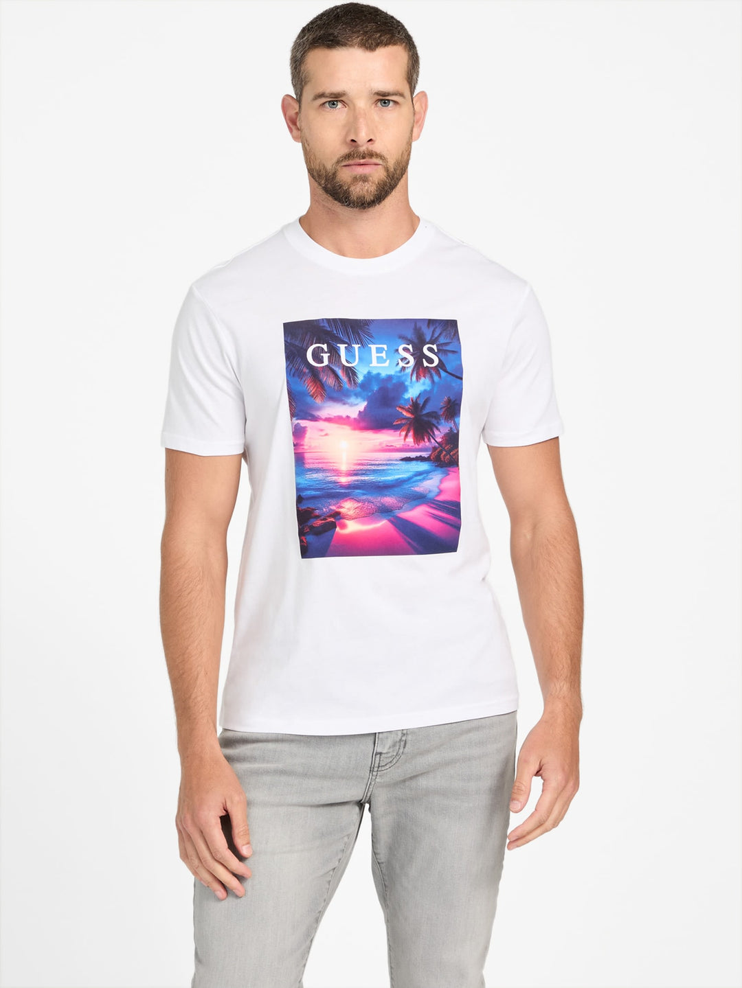 SUNSET LOGO T-SHIRTS グレー size2 fenix-shirt-sunset-