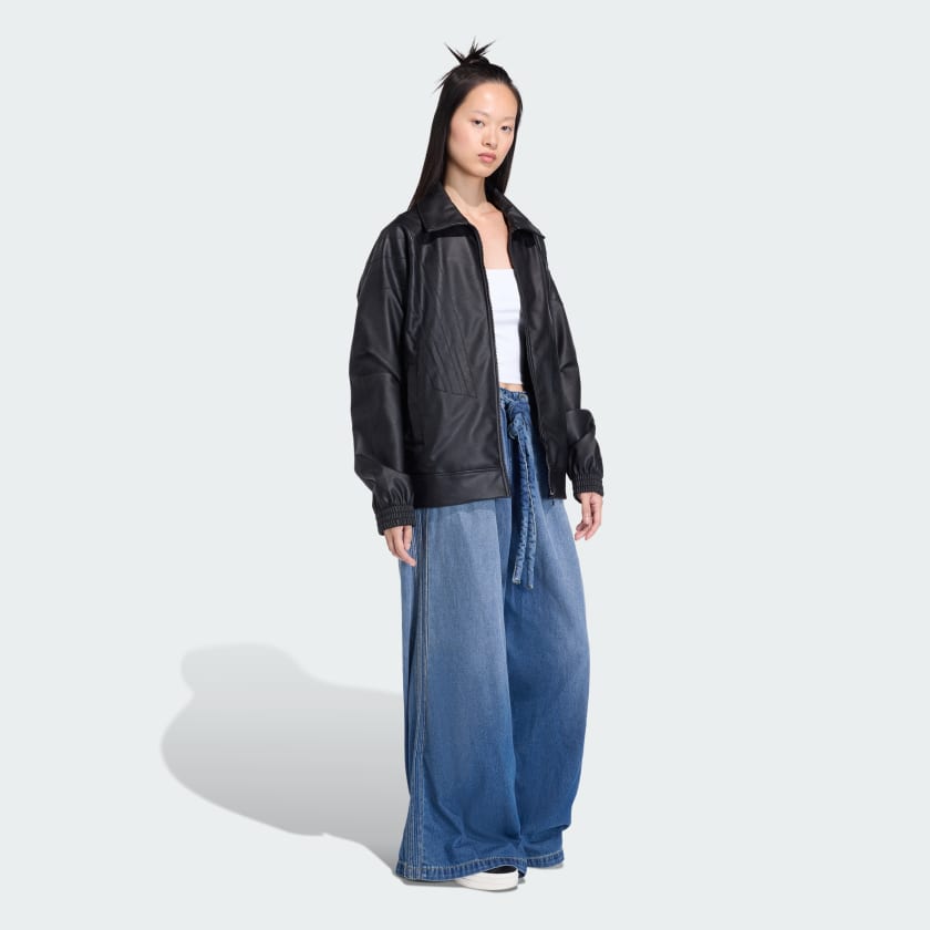 adidas Women's Santiago Pleather Jacket | ShopSimon