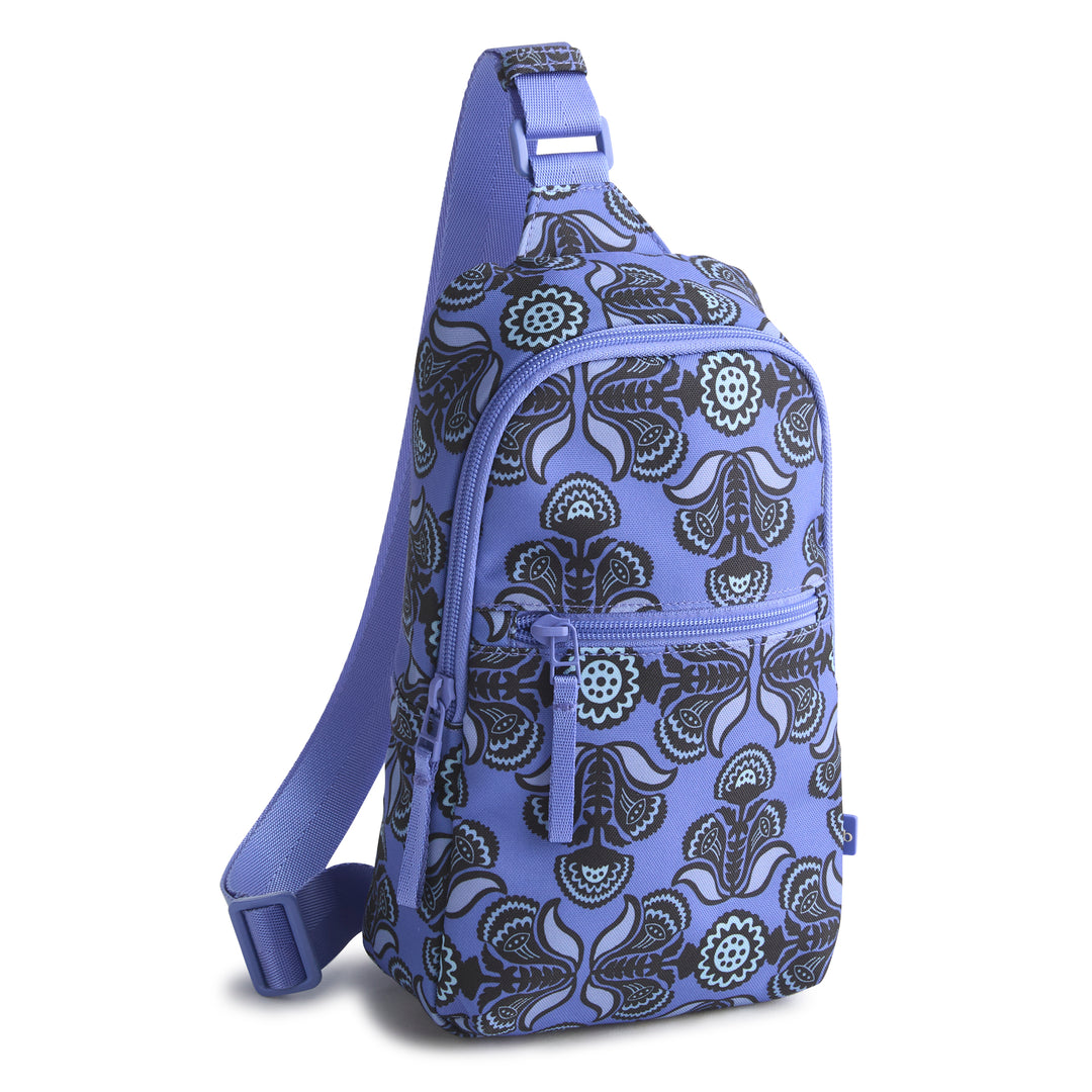 Vera Bradley Lighten Up Essential Compact Sling Backpack in Signature Cotton Outlet Essential Sling Backpack - Cotton | Vera Bradley  main image 4