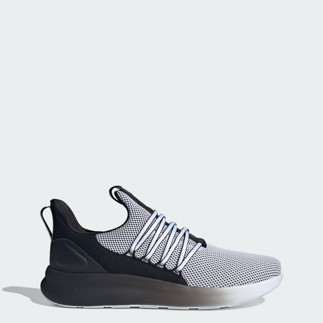adidas Men's Lite Racer Adapt 7.0 Shoes, Size 10, White/Black/White