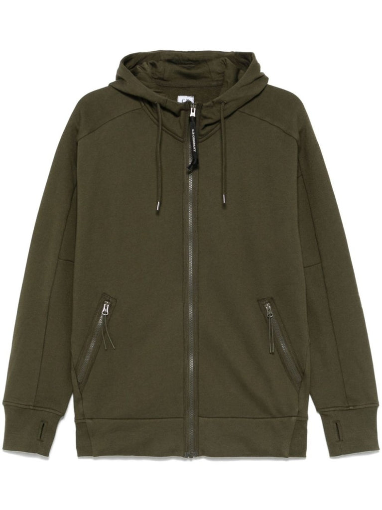 パーカー・フーディ C.P. Company Goggles-Detail Zip-Up Hoodie C.P. Company Goggles-detail zip-up Hoodie | Black | FARFETCH