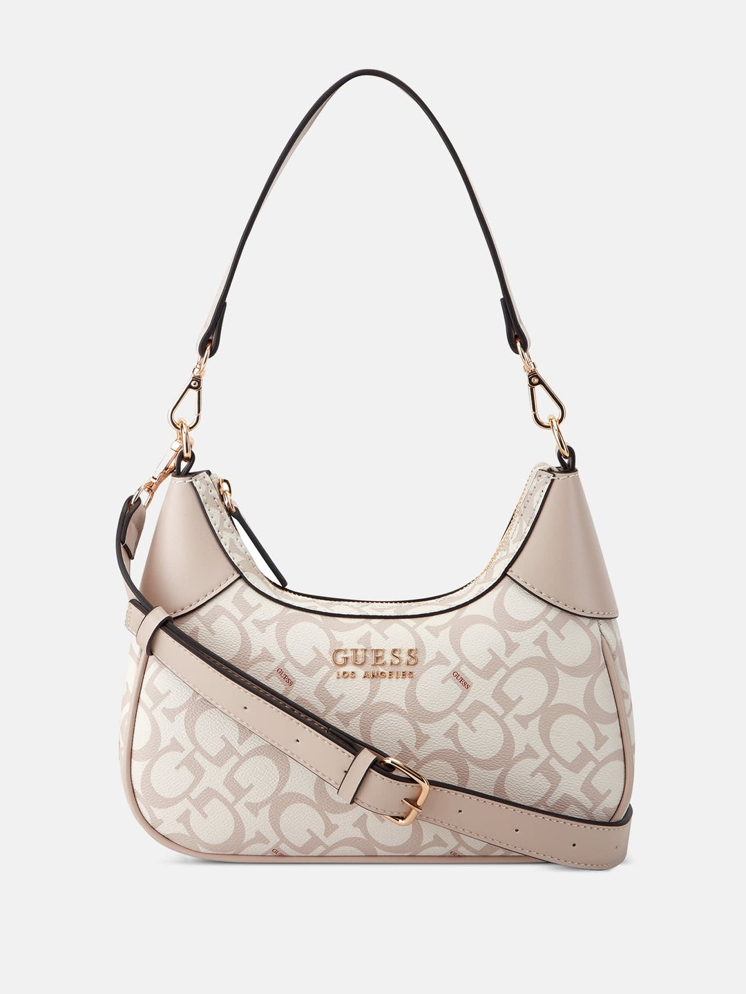 Buy Guess Eco Brenton Logo Detailed Hobo Bag In Brown | 6thStreet UAE Buy Guess Eco Brenton Logo Detailed Hobo Bag In Brown | 6thStreet UAE
