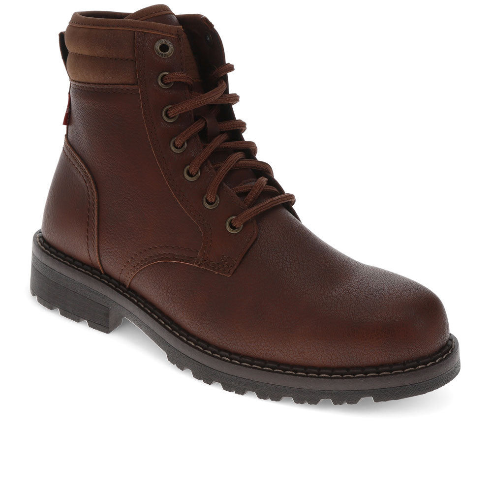 Levi\'s mens Comfort Mid Chukka Brown Synthetic Leather  boots size 11 NEW Levi main image 4
