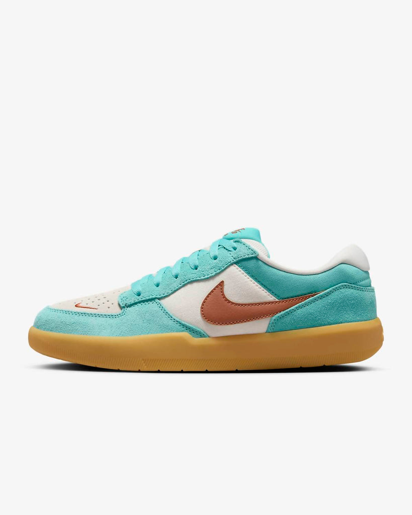 NIKE Men s Sb Force 58 Skate Shoes In Green Frog dark Russet Phantom ShopSimon