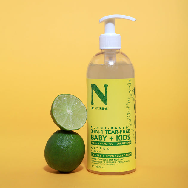 Dr. Natural 3-in-1 Tear-free Baby Plus Kids Soap - Citrus By For Kids ...