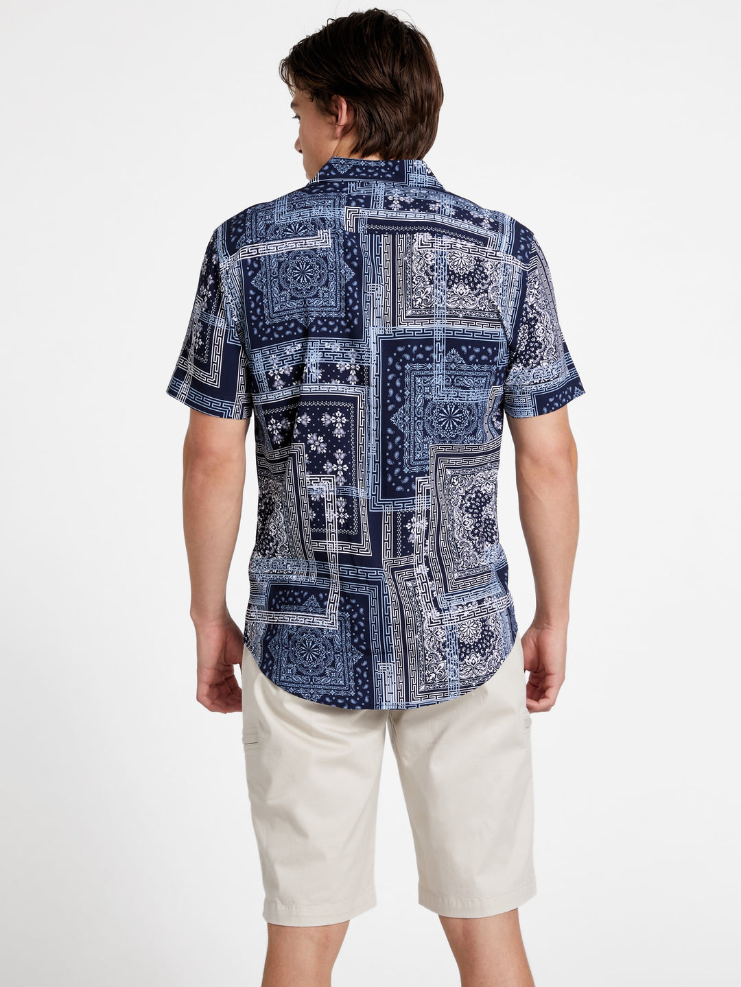 Guess Factory Timo Bandana Shirt | ShopSimon