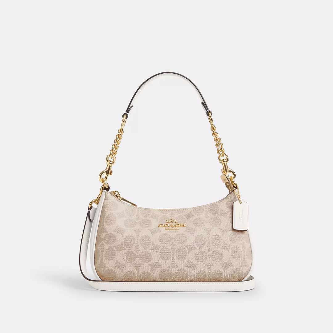 Coach Outlet Teri Shoulder Bag In Signature Canvas ShopSimon