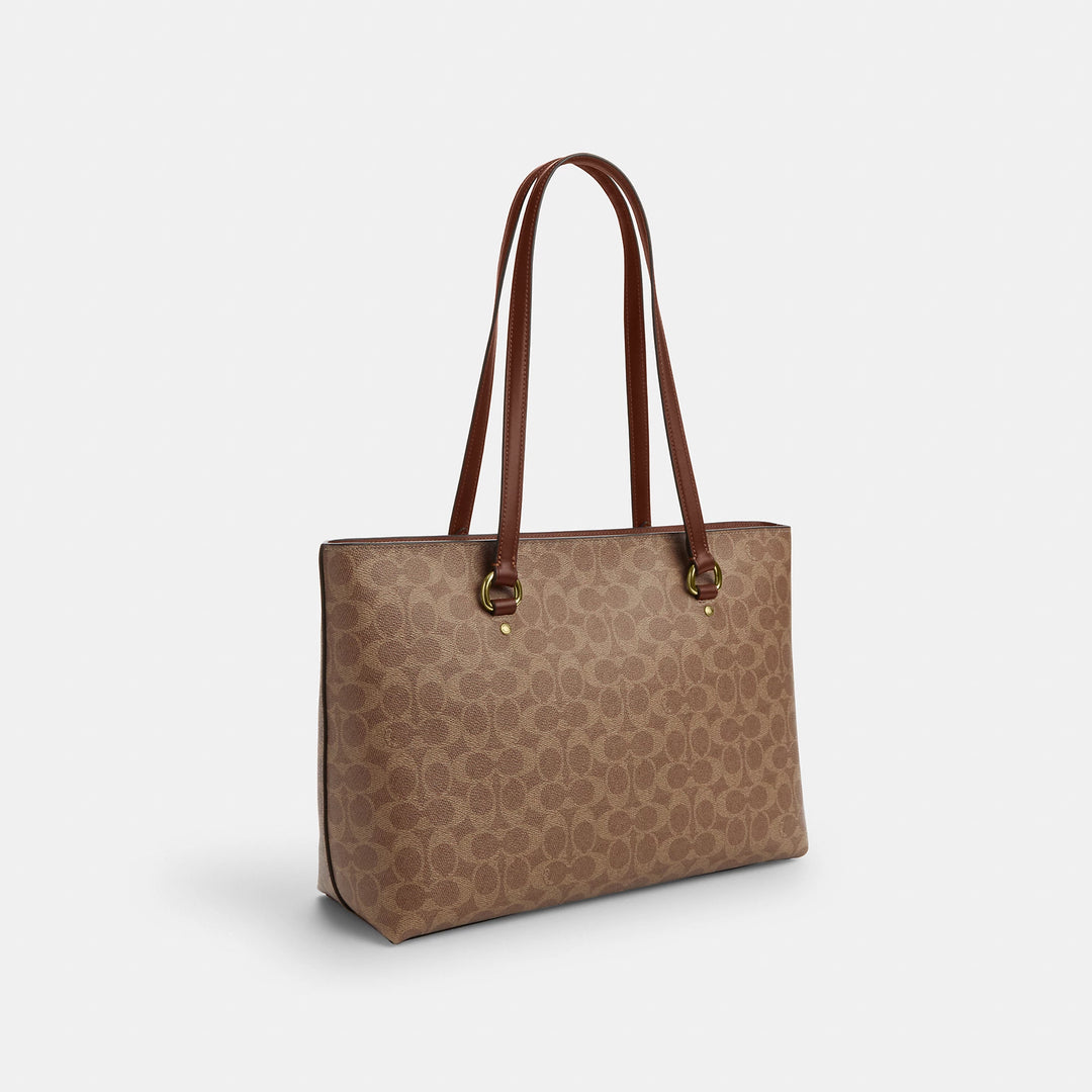 Coach Outlet Station Tote Bag In Signature Canvas | ShopSimon
