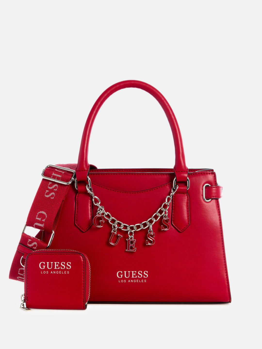 Guess Factory Amarantha Chain Satchel | ShopSimon