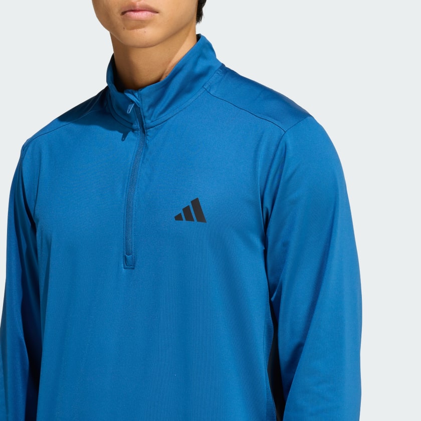 adidas Men's Tech Essentials Workout 1/4 Zip Sweatshirt | ShopSimon