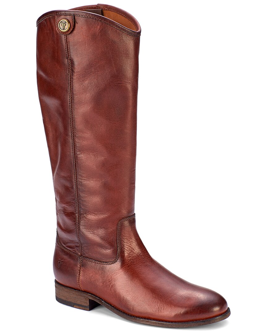 Frye Women’s Melissa Button Brown Leather Riding Boots 9 s-l400.jpg main image 4