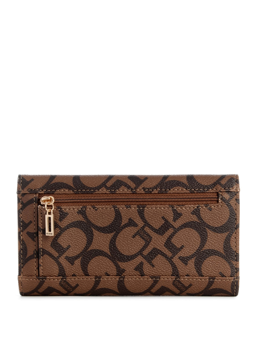 GUESS Portafoglio Clutch Slim Factory Saffron, Marrone GUESS Portafoglio Clutch Slim Factory Saffron, Marrone